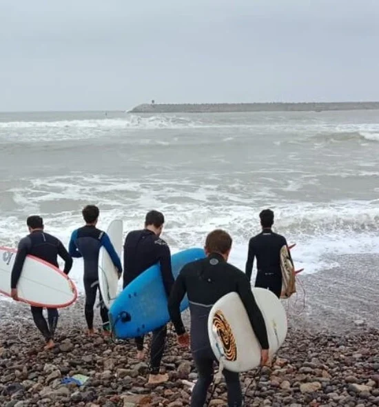 Full Day Surf Guiding for a Group