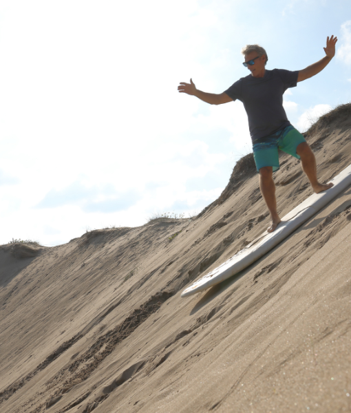 Sand  Surfing